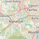 Map for location: Manassas Park, United States