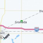 Map for location: Granada, Amerika Serikat