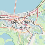 Map for location: New Orleans, United States