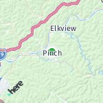 Map for location: Pinch, Amerika Serikat