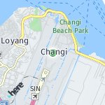 Map for location: Changi, Singapore