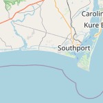 Map for location: Oak Island, Amerika Serikat