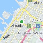 Map for location: Al Hudaiba, United Arab Emirates