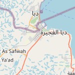 Map for location: Al Rifa, United Arab Emirates