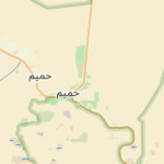 Map for location: Hameem, United Arab Emirates