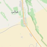 Map for location: Ghayathi, United Arab Emirates