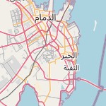 Map for location: Dhahran, Saudi Arabia