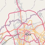 Map for location: Al Umrah, Saudi Arabia