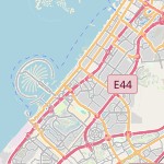 Map for location: Al Barsha 1, United Arab Emirates