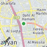 Map for location: Madinat Khalifa North, Qatar