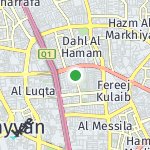 Map for location: Madinat Khalifa South, Qatar
