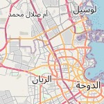 Map for location: Al Gharrafa, Qatar