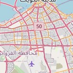 Map for location: Abraq Khaitan-Block 8, Kuwait