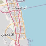 Map for location: Abu Halifa-Block 1, Kuwait