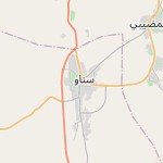 Map for location: Sinaw, Oman