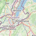 Map for location: Cologny, Switzerland