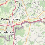Map for location: Hellange, Luxembourg