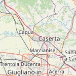 Map for location: San Prisco, Italy