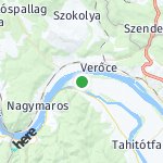 Map for location: Kisoroszi, Hungary