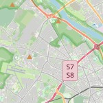 Map for location: Stare Bielany, Poland