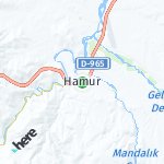 Map for location: Hamur, Turkiye