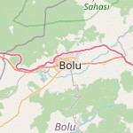 Map for location: Bolu, Turkiye