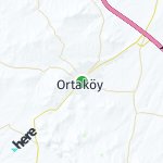 Map for location: Ortaköy, Turkiye