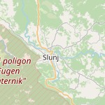 Map for location: Rastoke, Croatia