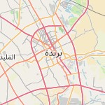 Map for location: Buraydah, Saudi Arabia