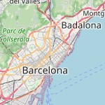 Map for location: El Clot, Spain