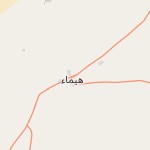 Map for location: Hayma, Oman