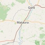 Map for location: Mataura, New Zealand