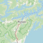 Map for location: Picton, New Zealand