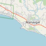 Map for location: Side, Turkiye