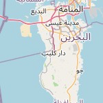 Map for location: Dar Kulaib, Bahrain