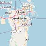Map for location: Al Hajyat, Bahrain