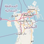 Map for location: A'ali, Bahrain