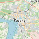 Map for location: Kazan, Russia