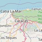 Map for location: Caracas, Venezuela