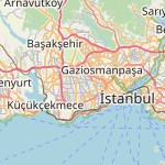 Map for location: Bağcılar, Turkiye