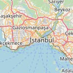 Map for location: Fatih, Turkiye