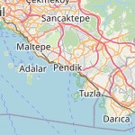 Map for location: Pendik, Turkiye
