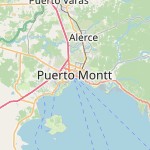 Map for location: Puerto Montt, Chile