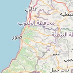 Map for location: Maarake, Lebanon