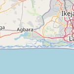 Map for location: Ojo, Nigeria