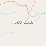 Map for location: Saint Catherine, Egypt