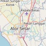Map for location: Taman Fajar, Malaysia