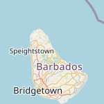Map for location: Saint Andrew, Barbados