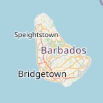 Map for location: Saint Thomas, Barbados