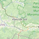 Map for location: Vișeul de Sus, Romania